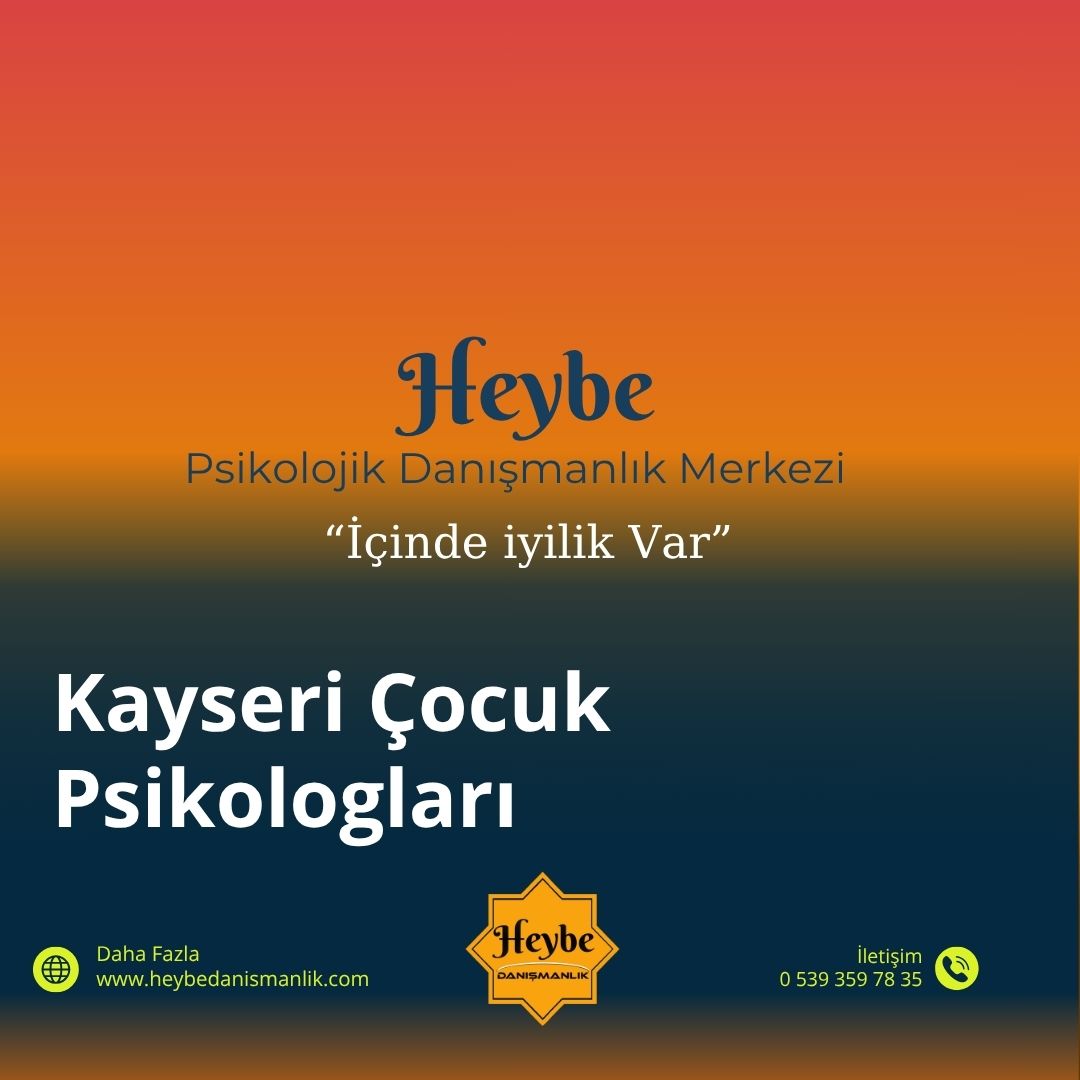 Kayseri Çocuk Psikologları